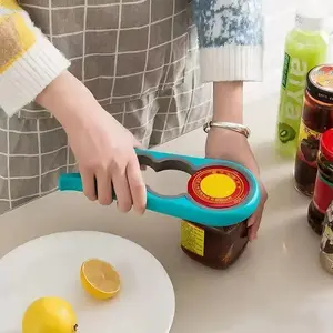 4-In-1 Multi-Functional Soda Can Opener, Anti-Slip Manual Bottle Opener, Easy-To-Use for Weak Hands, Suitable for Elderly, Kitchen Gadgets