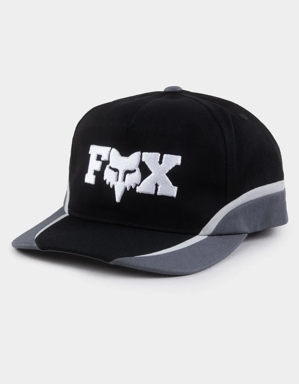 FOX  Mens FHeadX Snapback Hat, Black Combo