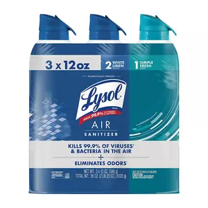 Lysol Air Sanitizing Spray, 3 pk./12 oz.