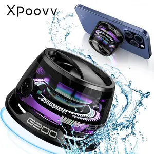 Xpoovv Magnetic Portable Wireless G200 Speaker , Premium Sound Quality , Mini LED Shower Speaker , TWS，Outdoor, Camping