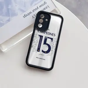 Champions M-Madrid Phone Case Suitable for Samsung Galaxy S26 S25 S24 A26 A36 A17 A07 A55 A35 A06 A05 A14 A24 A34 A54 A16 A05S A25 A15 A23 A33 A53 A73 A13 A04E A04 S23 S22 S21 S20 FE Ultra Plus 4G 5G Anti Fall Soft TPU Back Cover