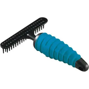 MASTER GROOMING TOOLS - Double Row Undercoat Rake Lifetime Guarantee