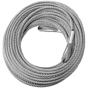 BILLET4X4 Come-Along Winch Replacement Cable - 3/8 inch X 50 ft (14,400lb Strength) (Vehicle Recovery)