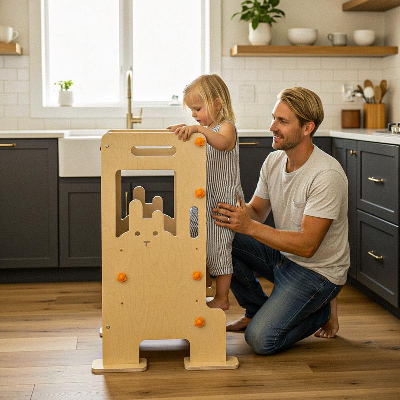Hicooo｜ Rabbit-shaped Toddler Tower