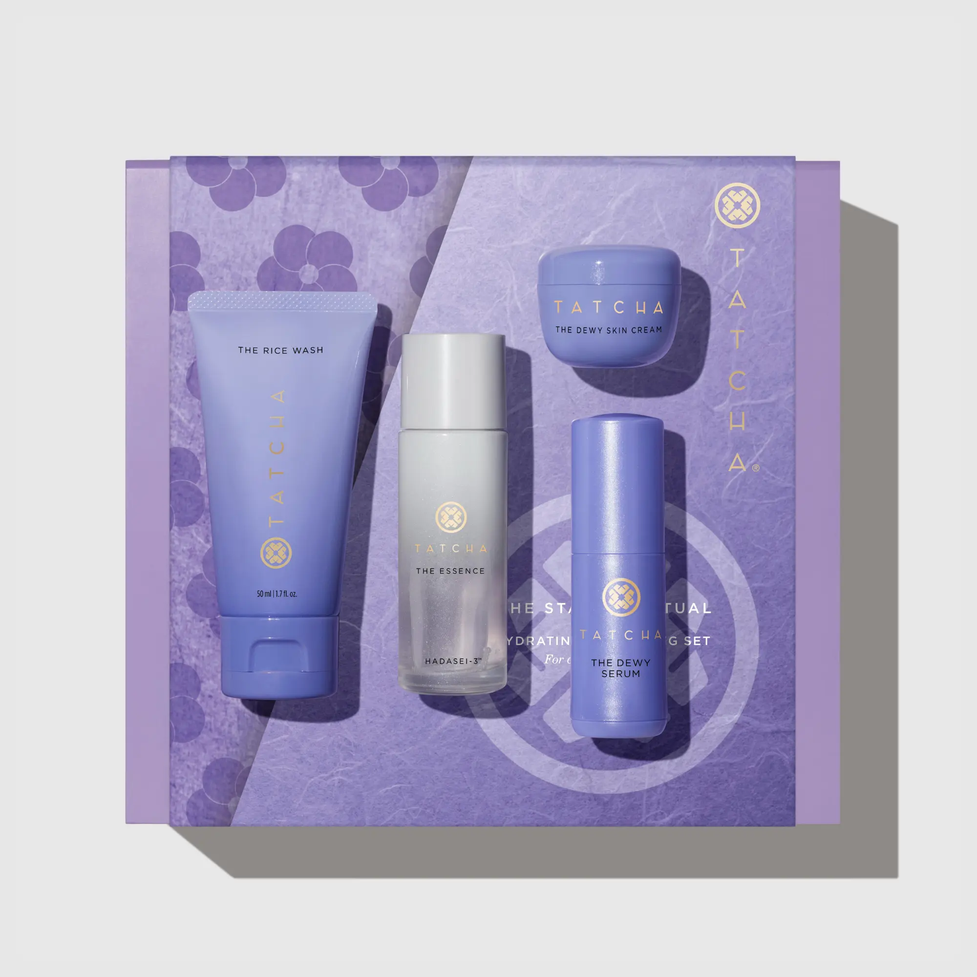 Tatcha The Starter Ritual - Ultra Hydrating for Dry Skin, 4-Piece Travel Size Set Tatcha The Starter Ritual - Ultra Hydrating for Dry Skin, 4-Piece Travel Size Set
