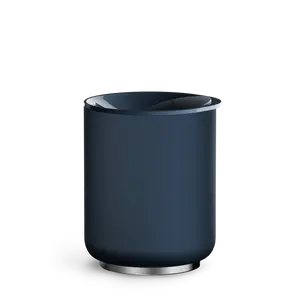 Fellow Rocky Lowball Tumbler - Insulated Stainless Steel Whiskey and Cocktail Tumbler with Ceramic Interior and Swivel Pebble Lid