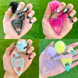 Ouija Board Keychain, Fun Keychain, Car Accessories, Gifts for Her, Valentine's Day, Halloween, Birthdays, Christmas, Fun Gifts