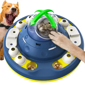 KADTC 2 Levels of Step-by-Step Challenge,Beginner to Advanced,Large Size Dog Puzzle Feeder Toy - U.S. Brand - Design Shake-to-Release Treat Food Dispenser For Dogs Mental Stimulation Enrichment Toys