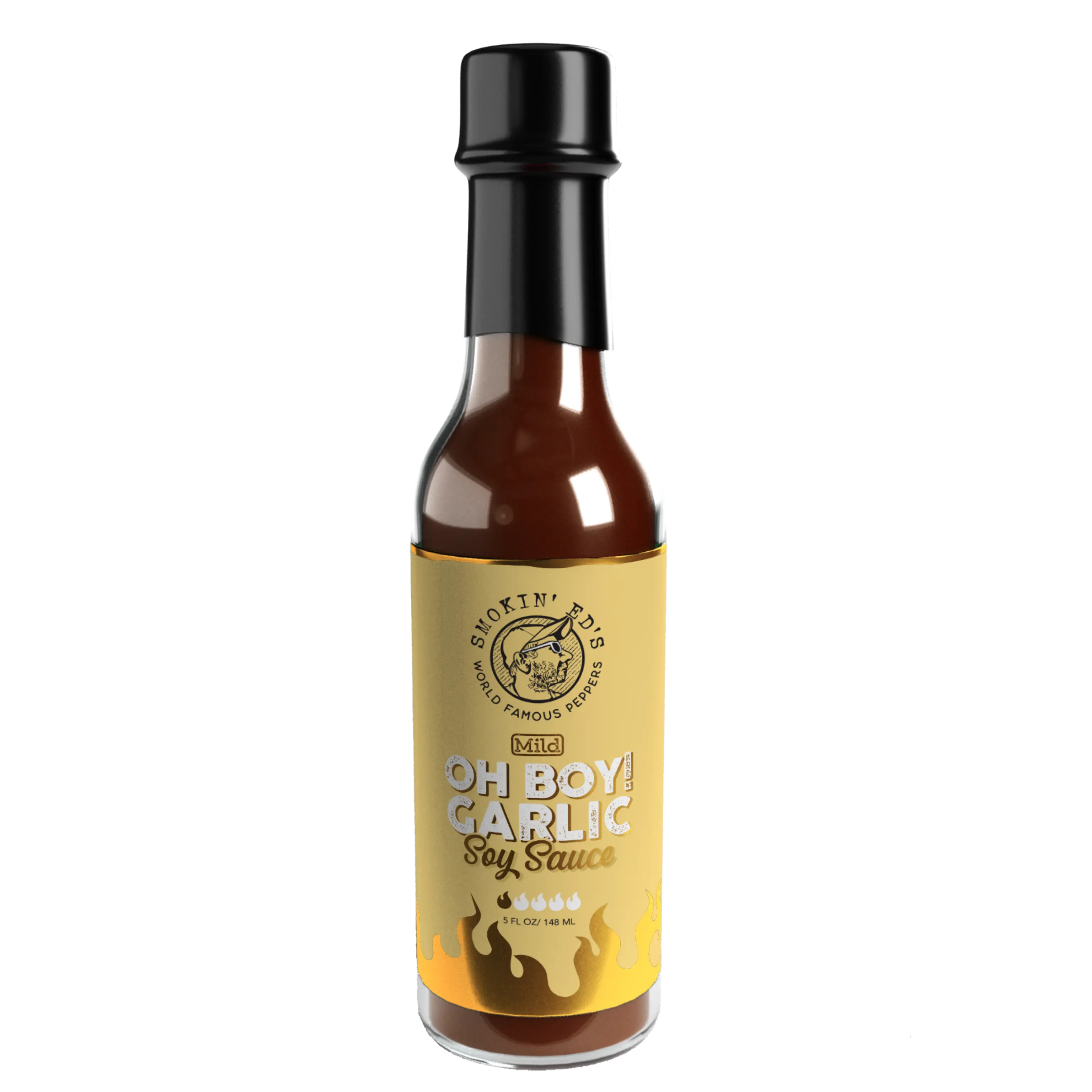 Smokin' Ed's Oh Boy! Garlic Soy Sauce - Mild