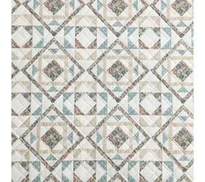 Wrangler Annie Green Cotton Twin Quilt Set