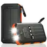 20000mAh Solar Charger Power Bank, Portable External Battery Pack with 4 Cables, 3 Ports Fast Charging, USB-C Compatibility, Dual Flashlight, Carabiner for Cell Phones, Camping - Cool Outdoor Stuff, Cool Tech Gadgets, Off Grid Supplies, Survival Supplies,