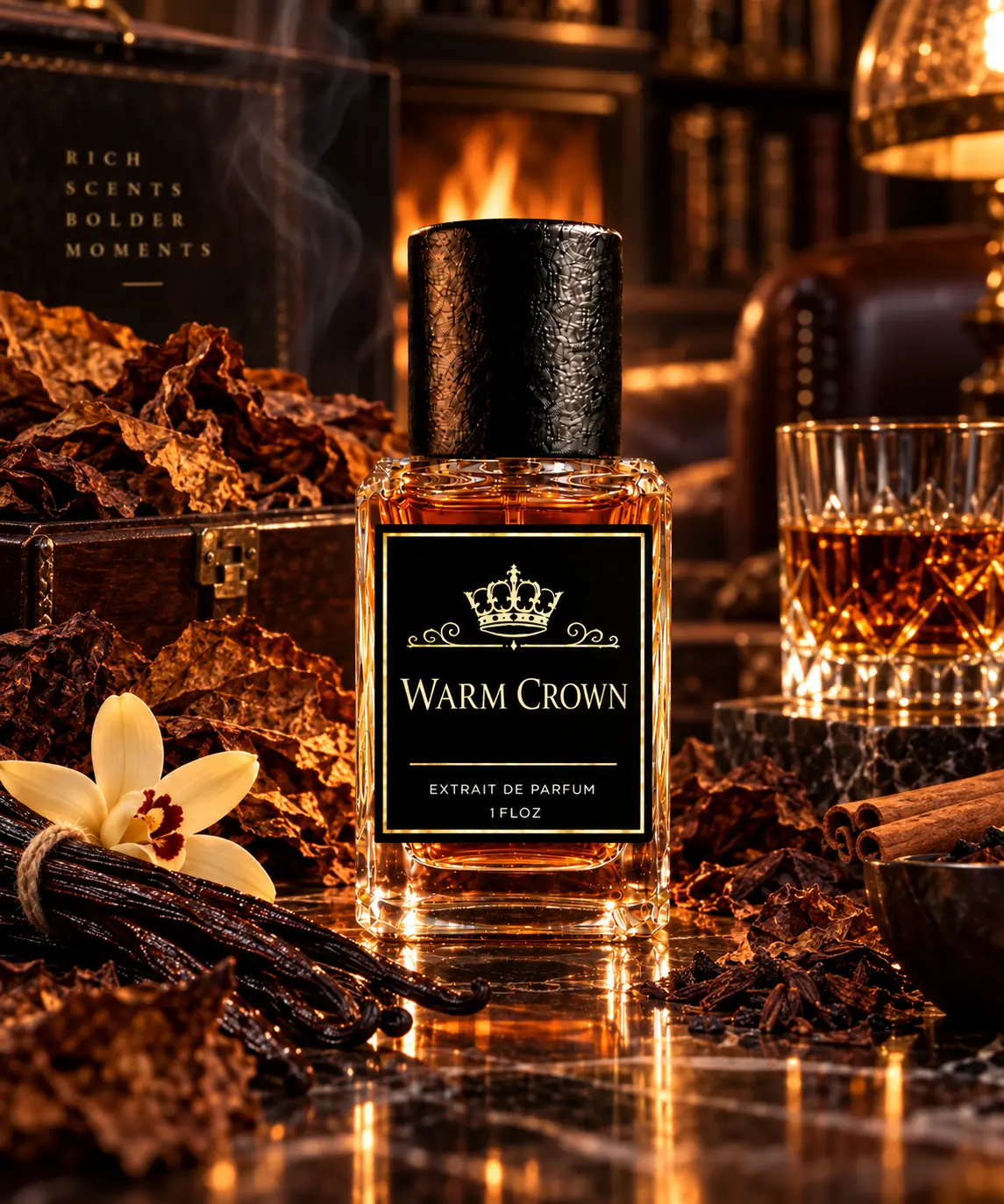Warm Crown Extrait de Parfum – Unisex Fragrance – 30 mL