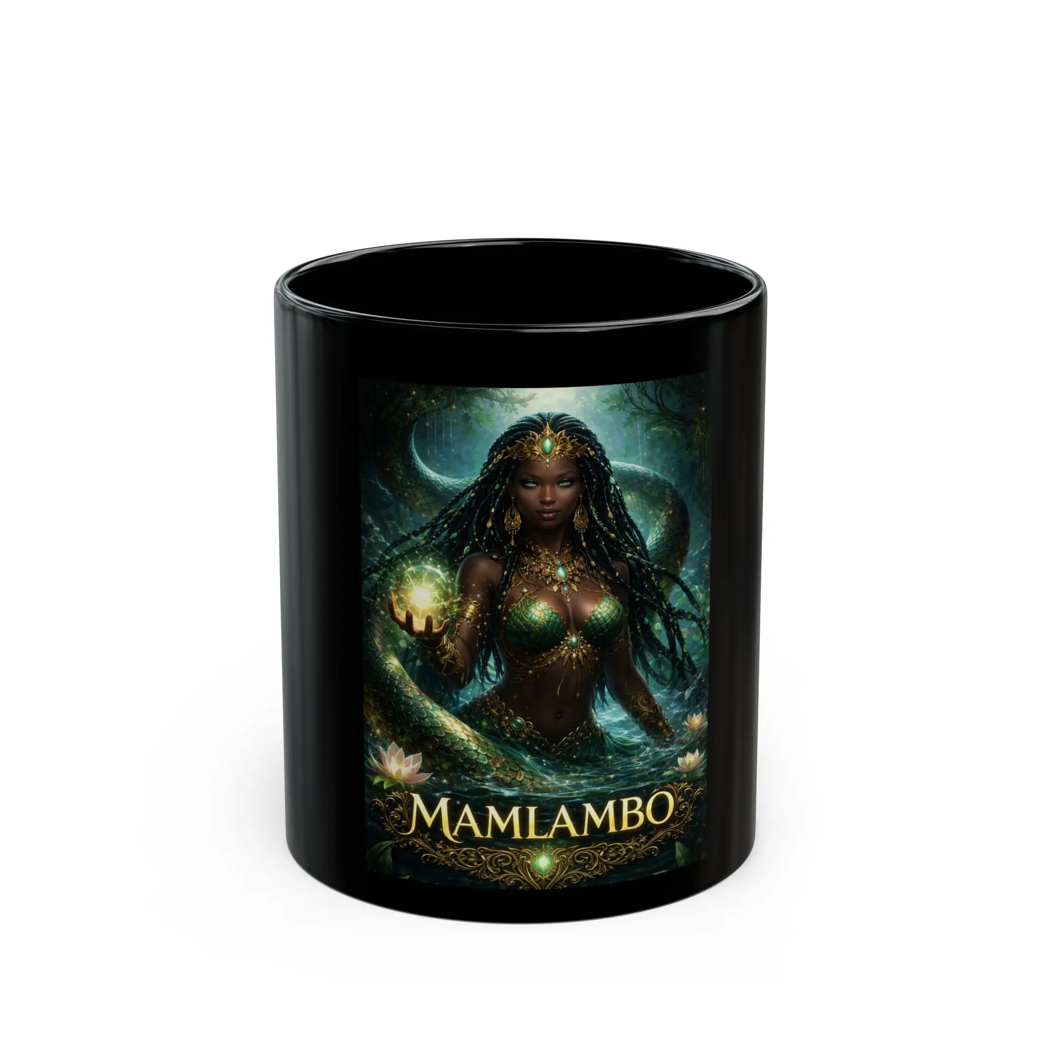 Mamlambo Glossy Ceramic Sublimation Mug - Customised Cup, BPA-Free, Lead-Free, 11oz/15oz, With Handle, Microwave Safe, Dishwasher Safe Kitchen Drinkware for Coffee Lovers
