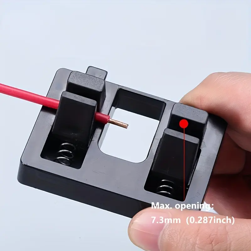 Wire welding professional fixture, spring clamping upgrade, lightweight and easy-to-adjust tin welding table wire clip, wire brazing soldering iron welding fixture, multi-functional welding fixture, welding practice tool, Welding Accessories