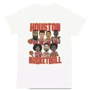 Houston Basketball All Team, graphic tees men, Women's Elastic Waist Patchwork Pants, boohooman outfits