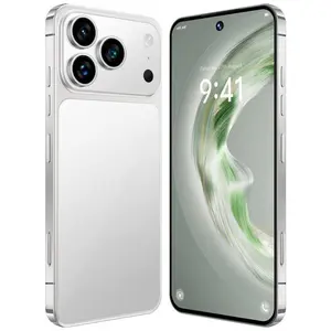 I17 Pro Max 5G Unlocked Cell Phone, 7.3 Inch Display, Facial Unlock, 12GB+512GB