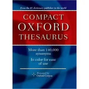 USED-Compact Oxford Thesaurus (Spark Publishing) by Oxford University Press (Paperback)