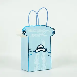 Ma Fete shark goodie bags for birthday party, gifts and favors. Perfect for Under the sea birthday party!