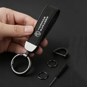Suede Kaychain Car Key Ring Holder Pendent High-end Gifts For Morris Garages Motors MG ZS GS MG5 6 mg3 Gundam 350 Parts TF HS