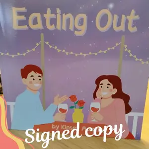 signed copy, "Eating Out"