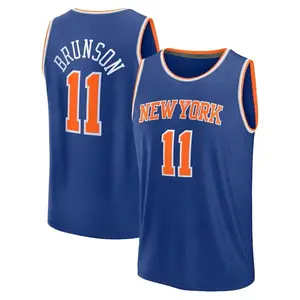 jalen brunson #11 statement basketball jersey 24/25 full logo