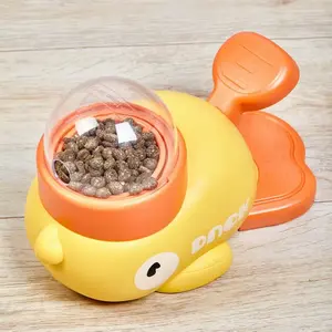 Cute Duck-Shaped Pet Puzzle Feeder, Interactive Slow Eating Toy for Small/Medium Dogs & Cats, Anti-Choking Treat Dispenser