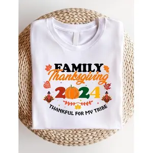 Thankful For My Family .Thanksgiving Matching s.Family Reunion .Gift For Family.TT265 Family Thanksgiving 2024 Tee T Shirt