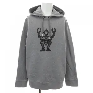 Pre-owned HERMÈS Cotton Small Leather Goods Hoodie
