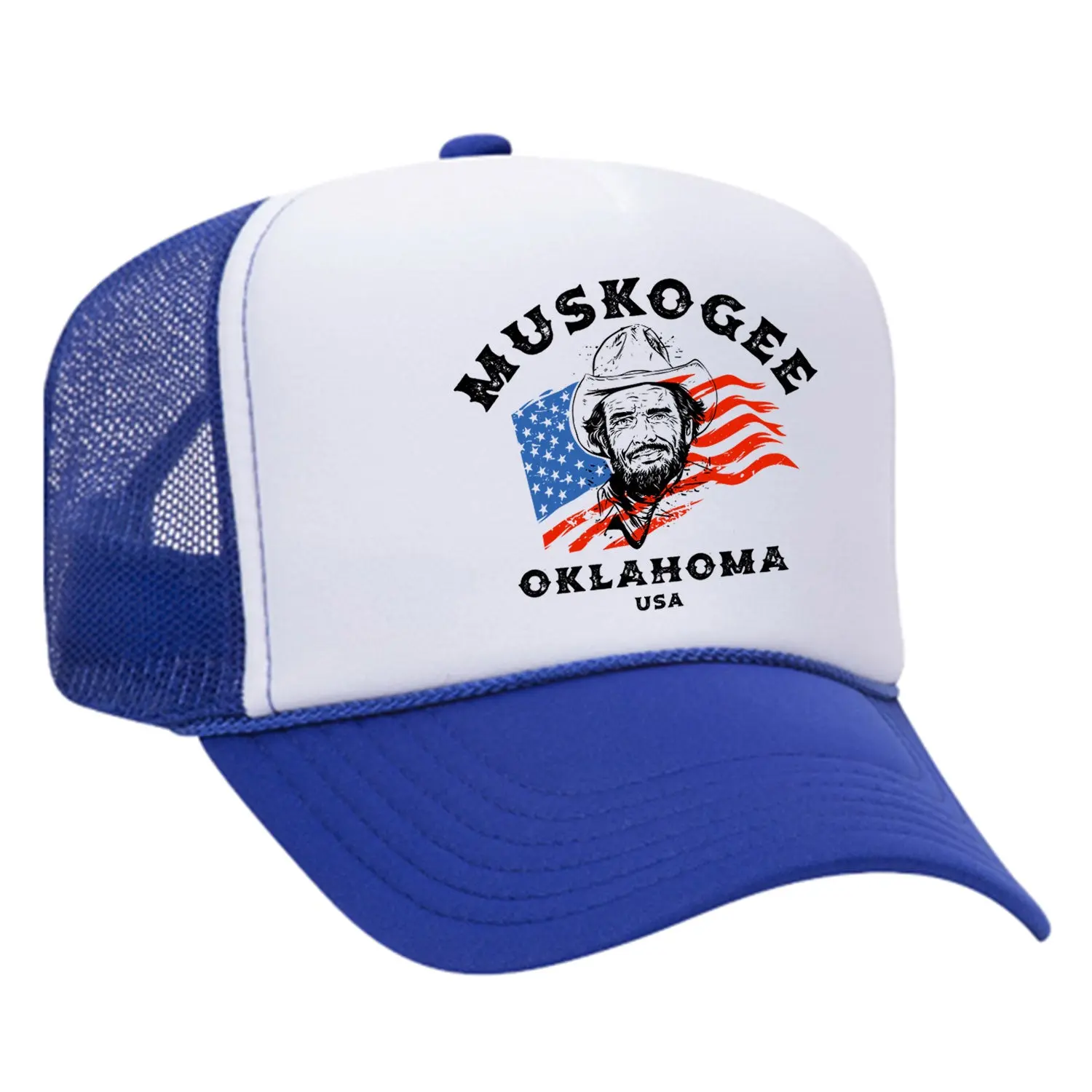 Haggard Old Flag Foam Trucker Hat Haggard Old Flag Foam Trucker Hat