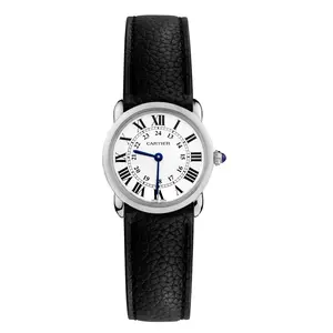 Cartier Ronde de Cartier WSRN0019 Quartz 29mm Silver Opaline Dial Stainless Steel Women's Watch WHT028173