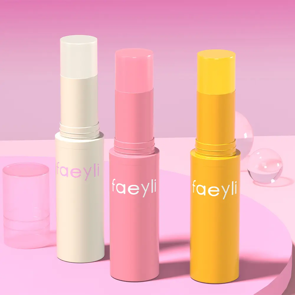 Hydrating Lip Balm Stick, Long Lasting Nourishing Lip Moisturizer, Repair Dry Chapped Lips Portable Twist Solid Lip Care Balm for Daily Use