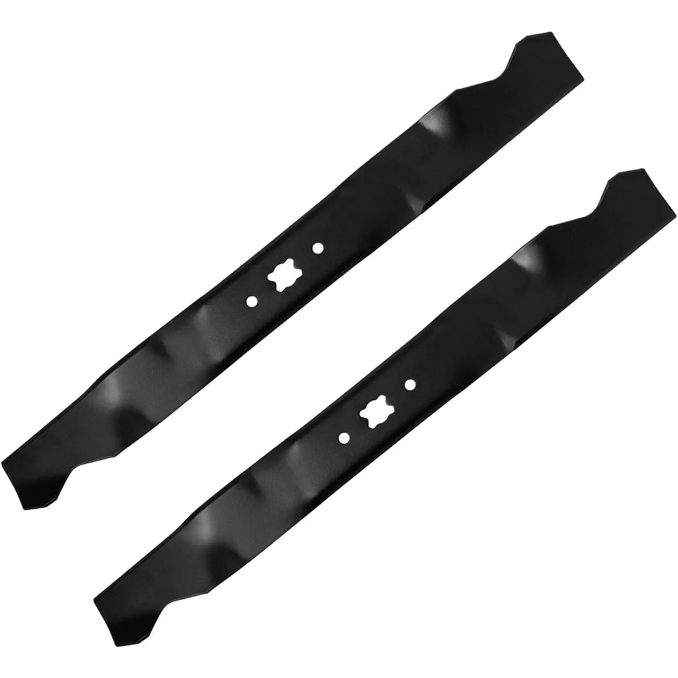 (2 Pack) Replacement Mulching Lawn Mower  Cub-Cadet MTD Troy Bilt 942-0741A, 742-04100, 742-0741, 742-0741A, 942-0741, Fits TB110 TB130 TB210 TB230 TB220 TB240 TB280ES TB320 for 21" Deck Mower