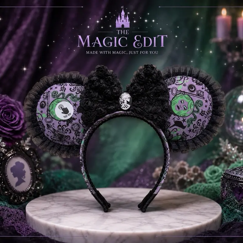 Spooky Mansion–Inspired Ears with hidden soundbox inside