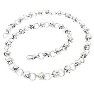 Knot Chain Necklace - Stainless Steel and Durable for Daily Wear