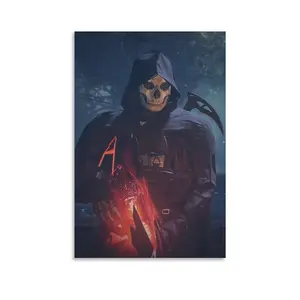 Modern Warfare Game Call of Duty Ghost Poster Picture Canvas Wall Art Print Home Room Decor