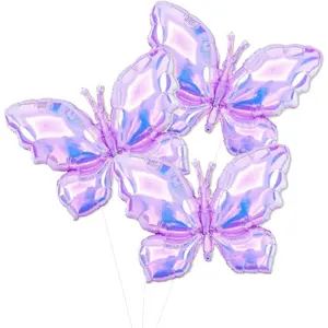 Birthday Butterfly Party Balloons Party Decorate with Balloon Decorations ()