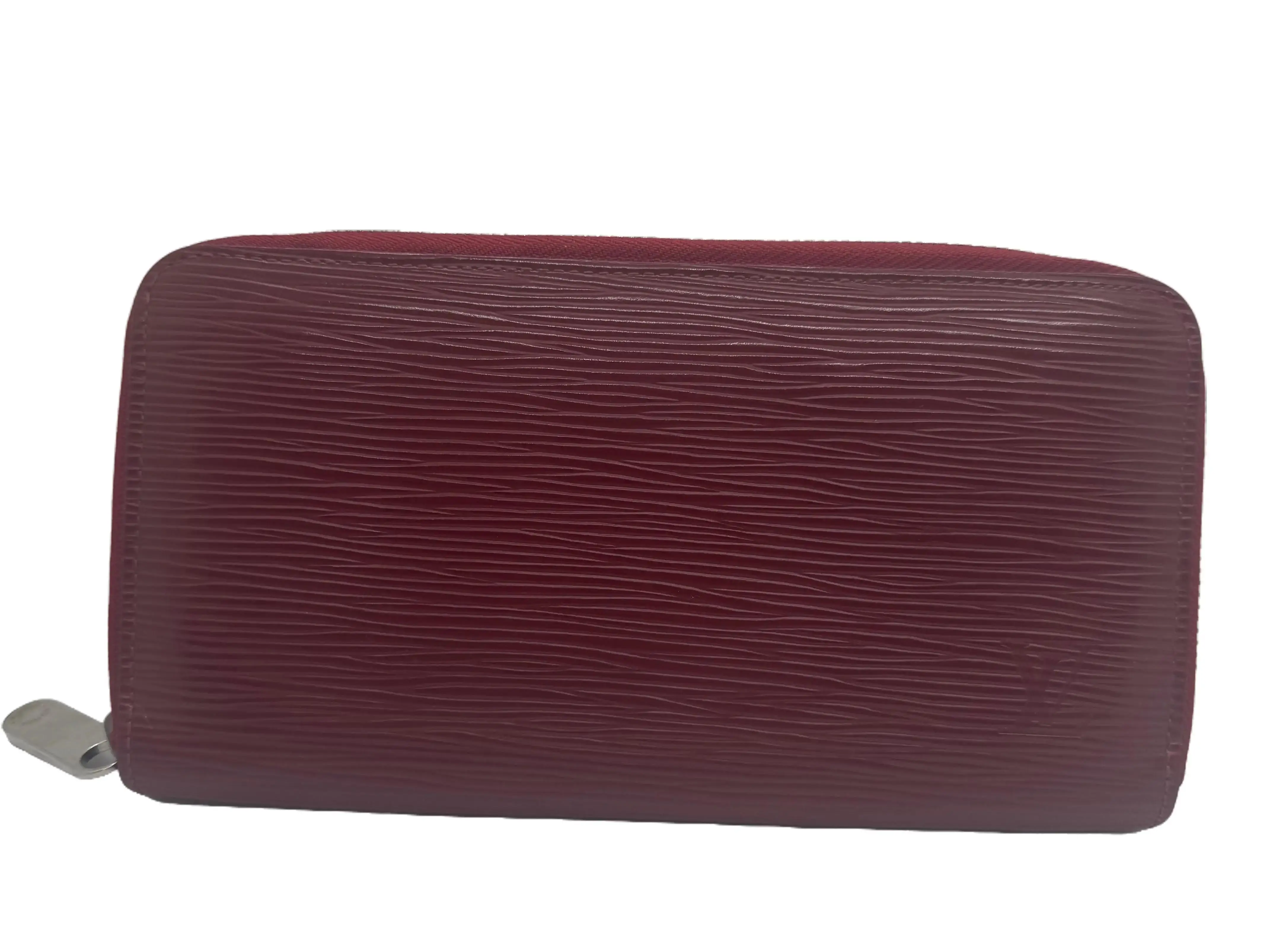 Pre-owned Louis Vuitton Epi Leather small leather goods Zippy Wallet in Red Epi Leather