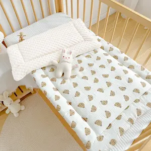 1pc All-Season Baby Bed Mattress, Soft Skin-Friendly Blanket, Dual-Sided Comfort, Ideal for Newborns and Toddlers, Baby Bed, Cribs, Nursery, Stroller