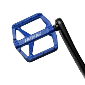 Mountain Bike Pedal, 1 Count Bike Parts Lightweight Nylon Anti-slip Flat Pedal, Wide Platform Pedal for MTB BMX and Fixed Riding