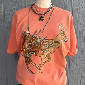 Trail off comfort color Top