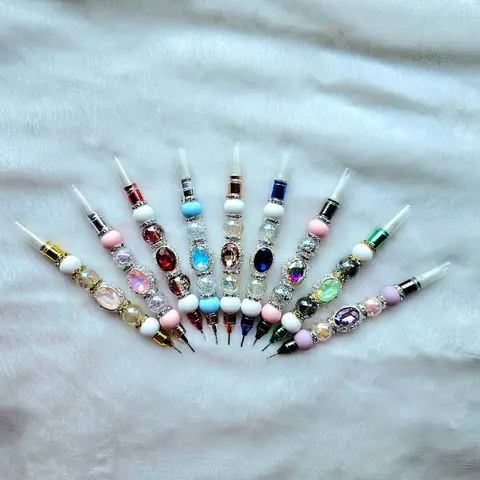 Wax tip beaded crafters pen for Rhinstoning Diamond painting Nail art Rhinstone picker