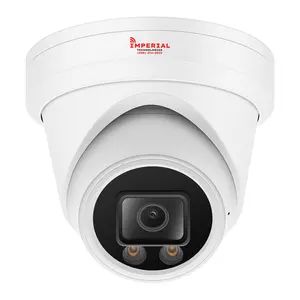 Imperial 4K 8MP PoE Security Camera AI Human Vehicle Face Detection Outdoor IP67 Full Color Night Vision CCTV Camera