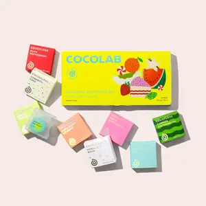 COCOLAB Cocofloss Everything Set - 8 Fun Scents, 16 Months Supply, Dentist-Designed, Soft Textured Dental Floss, BPA-Free, Vegan, Cruelty-Free, Recycled Materials