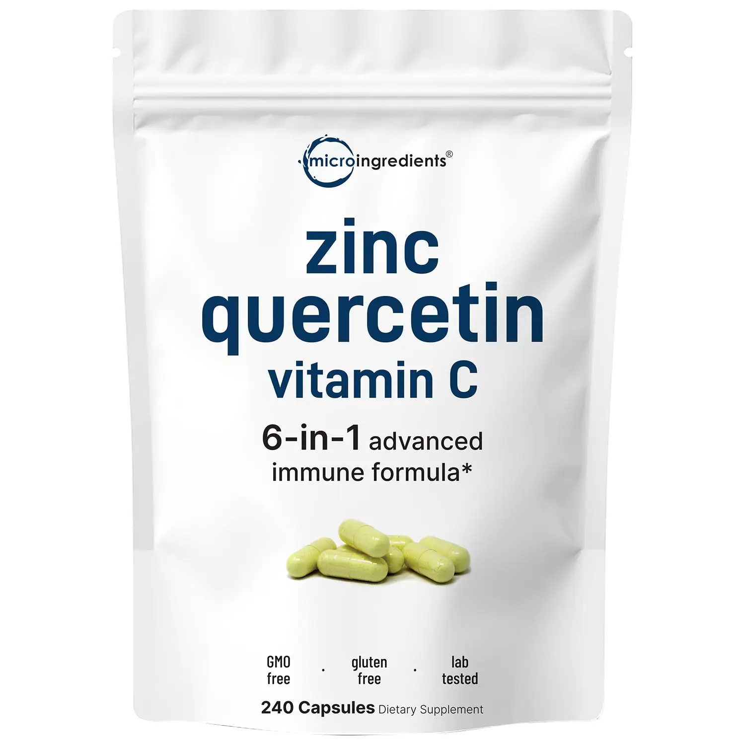 Micro Ingredients Quercetin with Vitamin C and Zinc Edible Supplement