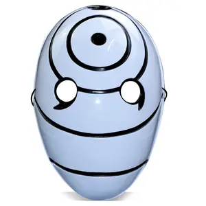 Fire Shadow Halloween Mask Anime Cos Clothing Props Uchiha with Soil Single Hole AFEI Costume Cloud Matte