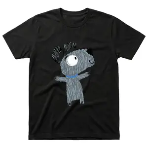 Vintage Acid Wash Graphic Tee Quirky Hand-Drawn Scribble Dog Print T-Shirt Men Women Streetwear Harajuku Retro Mineral Wash Cotton Short Sleeve Casual Funny Animal Sketch Art Oversized Aesthetic