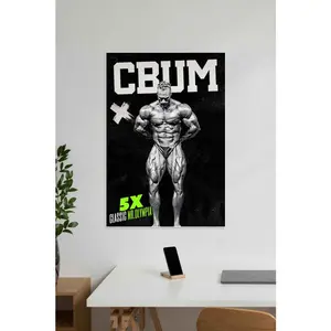 CBUM Classic Olympia, Gym, Motivation Poster