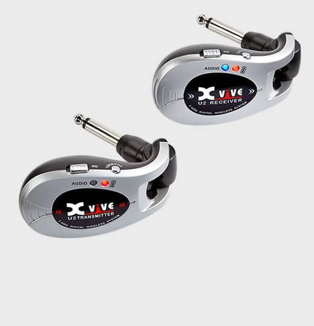 Xvive Audio U2 2.4 GHz Digital Wireless System, Essential Guitar Gear Accessory for Electric/Acoustic Guitars