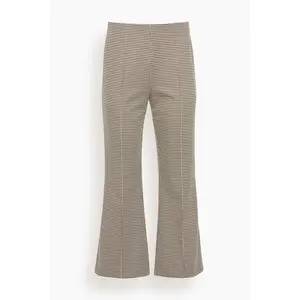 Irina Kick Flare Pant in Brown