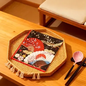 20 pieces of Japanese origami, 6.5-inch size, suitable for birthday decorations, one-time party supplies, event setups. With traditional design, it is an ideal napkin for birthday parties and New Year gatherings.